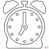 Alarm Clock Emoji coloring Page  Free Printable Coloring Pages sketch template