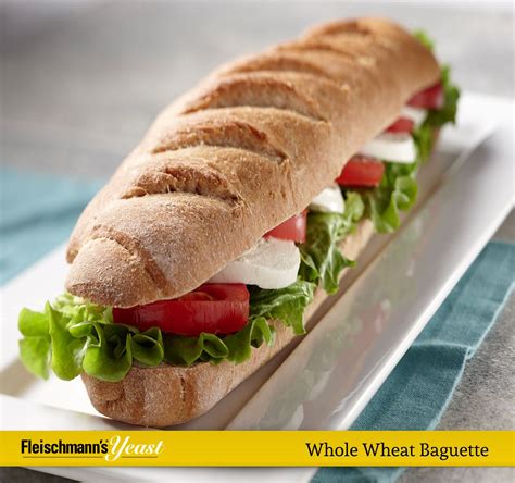 Whole Wheat Baguette | Whole wheat baguette recipe, Wheat baguette recipe, Baguette recipe