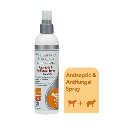 Veterinary Formula Clinical Care Antiseptic and Antifungal Spray for Dogs and Cats, 8 oz ...