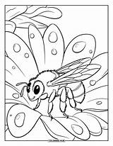 70  Honey Bee Coloring Pages For Kids & Adults Free Printable PDFs sketch template