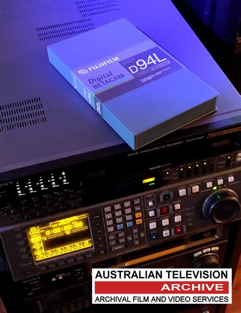 austvarchive on Twitter: "Do you have content on the Digital Betacam ...