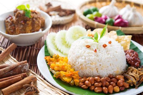 Malaysia food nasi lemak ⬇ Stock Photo, Image by © szefei #27558909