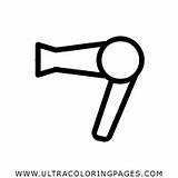 Hair Dryer Coloring Page  Ultra Pages sketch template