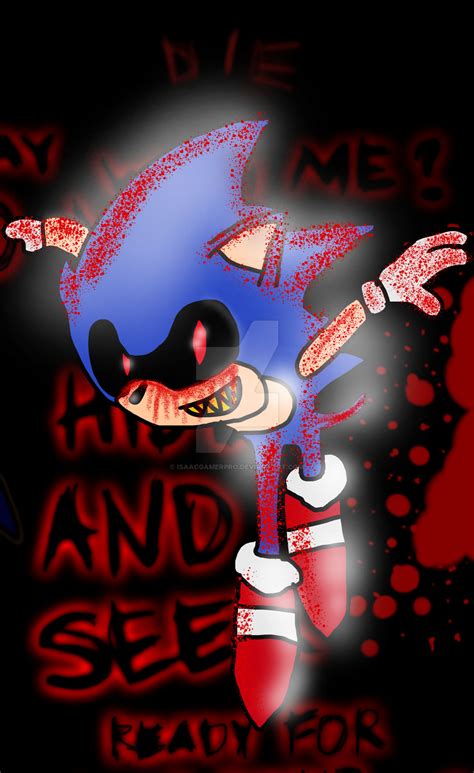 Sonic.exe Fan Art 2020 by IsaacGamerPro on DeviantArt