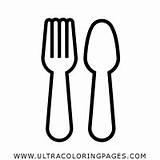 Dibujo De Cuchara Para Colorear  Ultra Coloring Pages sketch template