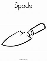 Trowel Coloring Pages sketch template