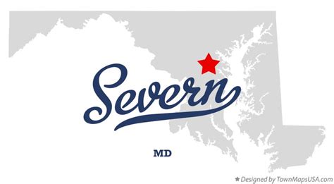 Map of Severn, MD, Maryland