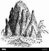 Ant Hill Coloring Page Coloring Pages sketch template