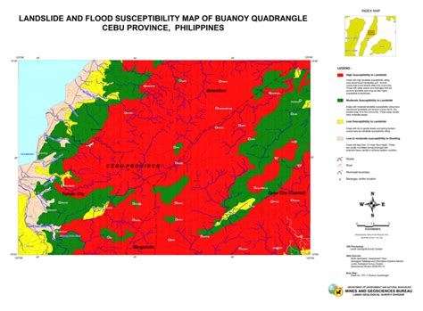 Cebu Province - #Geohazard #Maps #TyphoonPH #Landslide and...