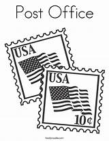 Postal Coloring Pages At GetDrawings  Free Download sketch template