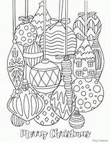Christmas Ornaments Coloring Pages Printable  Home sketch template