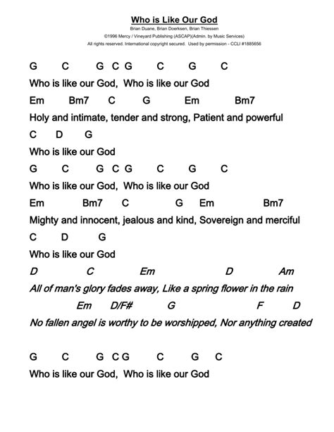 8+ Goodness Of God Chords Pdf Key Of C - LeighAresha