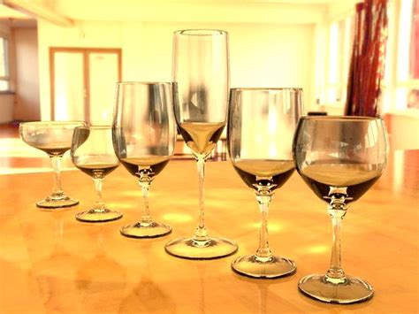 Set of wine glasses 3d model