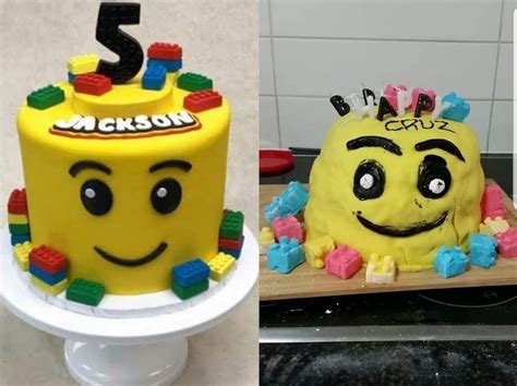 Thanks I hate melted Lego man head cake : r/TIHI