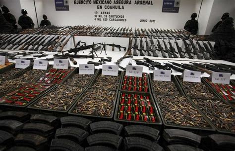 Apache's Blog: Weapons Seized By Mexican Army