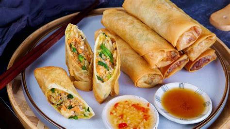 Chinese Spring Rolls (春卷), Deep-Fried or Air-Fried - Red House Spice