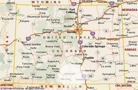 map of colorado - Google Search