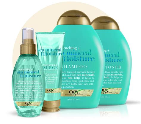 Have you tried sea mineral moisture? | Moisturize hair, Ogx hair products, Natural hair styles