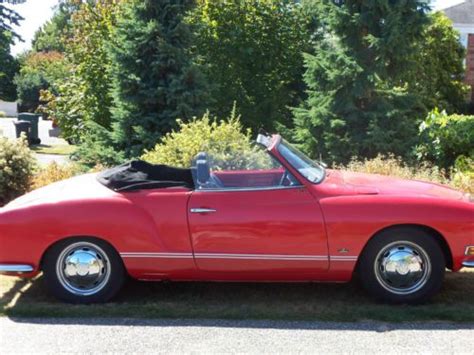 Purchase used Karmann Ghia Convertible 1971 Red in