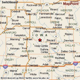 Coon Rapids, Iowa Area Map & More