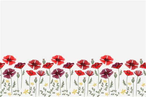 Poppy flowers background for Remembrance Day Memorial Day 35044560 ...