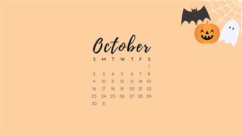 October Desktop Wallpaper