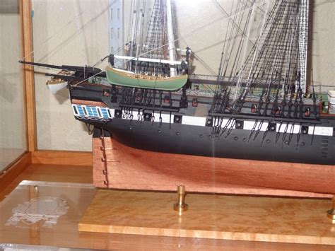 USS CONSTITUTION STERN - Gallery of COMPLETED Kit-Built Ship Models ...