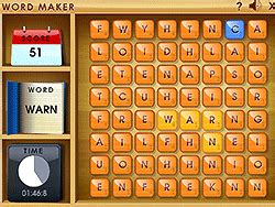 Word Maker Game - Play online at Y8.com