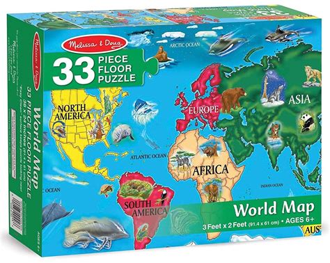 World Map Jigsaw Puzzle | A Mighty Girl