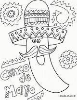 Free Printable Cinco De Mayo Coloring Pages sketch template