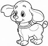 Dog Coloring Pages For Kids 7 – Simply sketch template