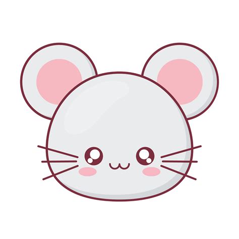 Kawaii mouse animal cartoon vector design 4026870 Vector Art at Vecteezy