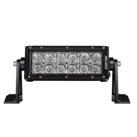 6 in. Waterproof LED Light Bar with OSRAM Bright White Technology and Enhanced Optics-PRO-6 ...