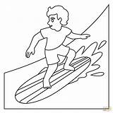 Person Surfing Emoji coloring page  Free Printable Coloring Pages sketch template
