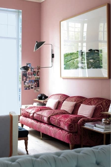 Design Trend: The Hot Pink Sofa | AphroChic