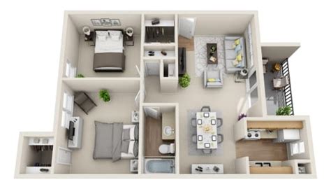 Floor Plans | Arbor Creek Apartments