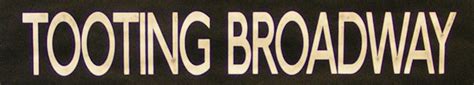 Tooting Broadway | White on Black Single Line Destinations | London Bus Blinds