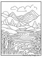 Free Printable nature coloring pages For Kids – Artofit sketch template