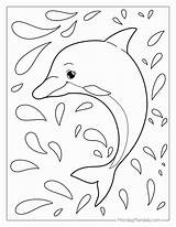 34 Dolphin Coloring Pages Free PDF Printables sketch template