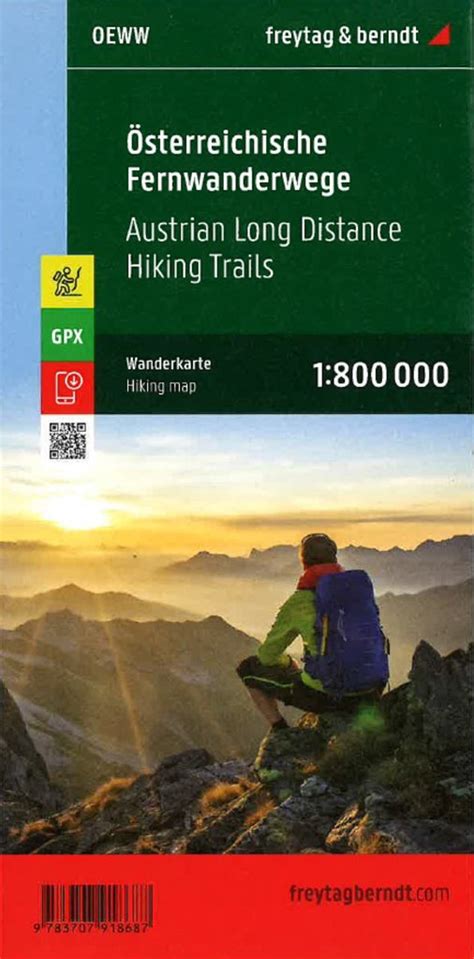 Buy map: Austria Long Distance Hiking Map – YellowMaps Map Store