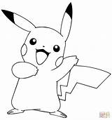 Pikachu Coloring Page Printable sketch template