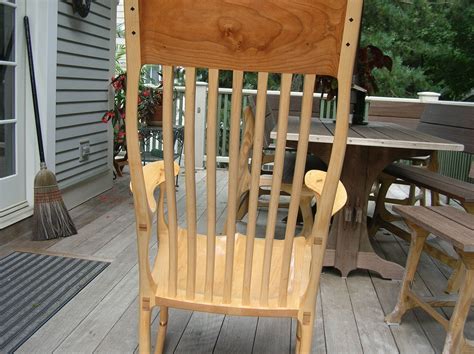 maple rocker- sam maloof inspired - FineWoodworking