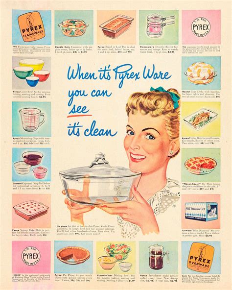 Vintage Cookware Ad 8x10 Print 1940s / 1950s Kitchen Wall Art Kitsch ...