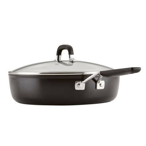 Hard-Anodized Nonstick 5-Quart Sauté Pan with Lid – PotsandPans