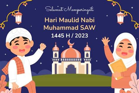 Gambar Selamat Maulid Nabi 2023 (1445 H) Gratis & Terbaru - Review ...