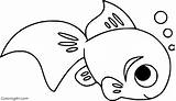 Goldfish Coloring Pages 26 Free Printables  ColoringAll sketch template