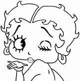Free Printable Betty Boop Coloring Pages For Kids sketch template