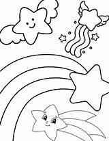 Star Coloring Page Printable sketch template