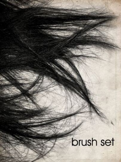 Realistic hair photoshop brushes free download