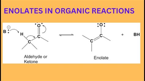 ENOLATES FORMATION IN ORGANIC COMPOUNDS + ALPHA HYDROGEN, KETO- ENOL TAUTOMER - YouTube